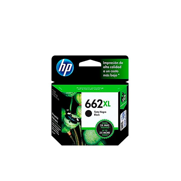 Tinta HP 662XL CZ105AL Negro 1